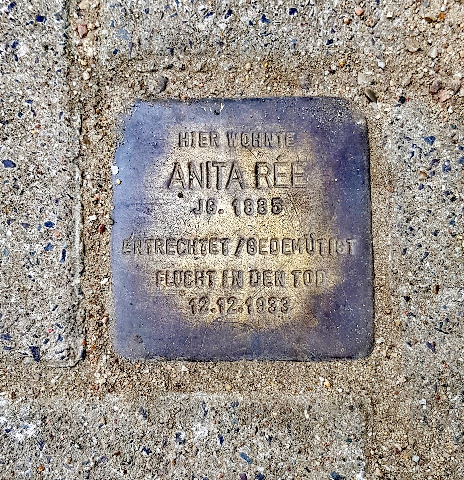 Stolperstein Ree Anita Kampen