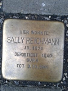 Stolperstein Sally Reichmann