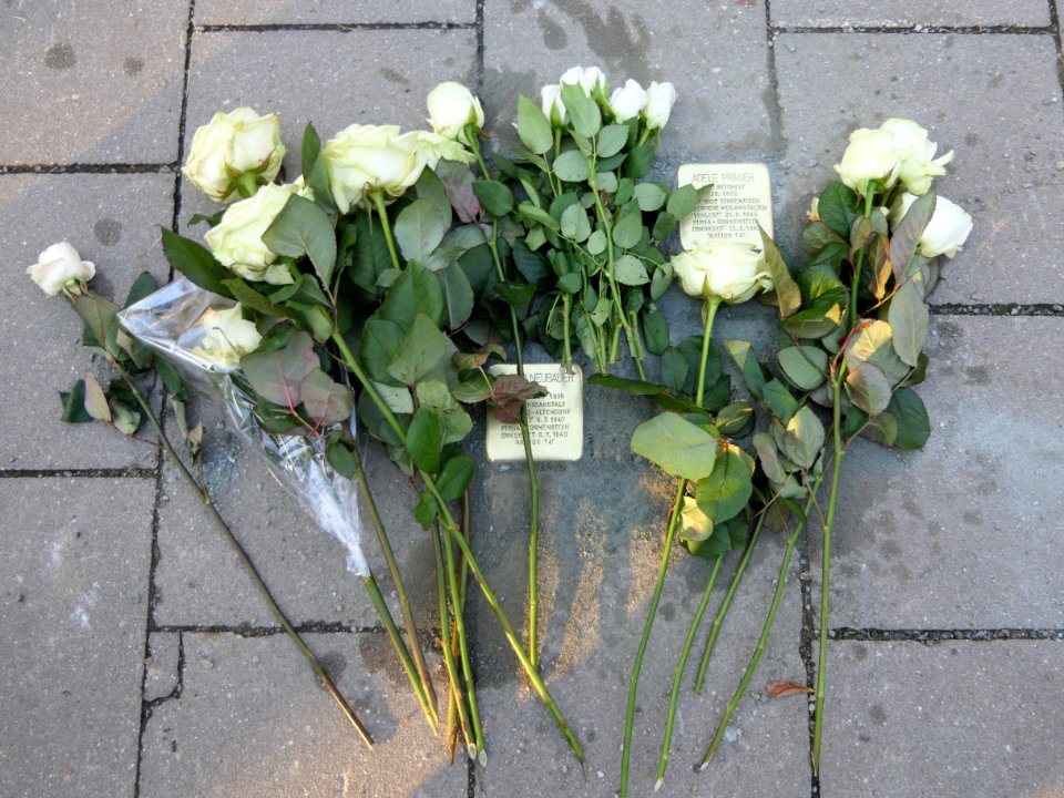 Stolpersteine für Adele Prager und Günter Neubauer, Flemmingstraße 8, Chemnitz (2)