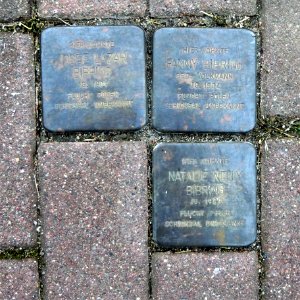 Stolpersteine für Familie Bibring, Goldbornstrasse 22, Roßwein (1)