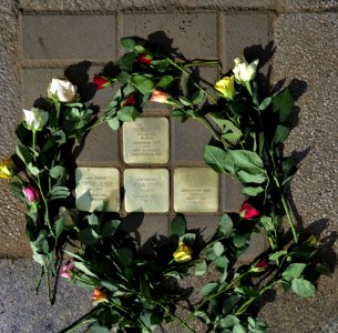 Stolpersteine für Familie Geyer, Mathildenstrasse 15, Dresden