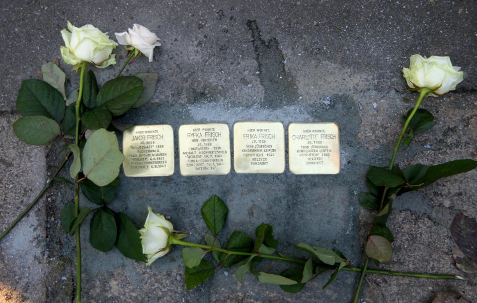 Stolpersteine für Familie Frisch, Wiesenstraße 10, Chemnitz (2)