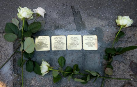 Stolpersteine für Familie Frisch, Wiesenstraße 10, Chemnitz (2)