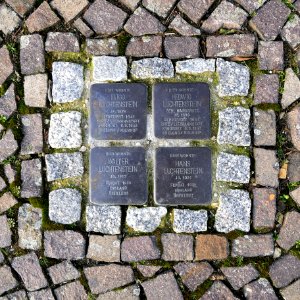 Stolpersteine für Familie Luchtenstein, Heinrich-Heine-Strasse 3, Wurzen