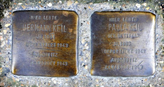 Stolpersteine für Familie Keil, Innere Weberstrasse 29, Zittau