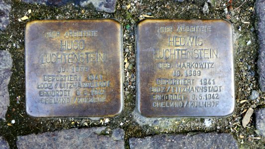 Stolpersteine für Familie Luchtenstein, Jacobsgasse 10, Wurzen