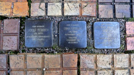 Stolpersteine für Familie Tebrich, Badergasse 2, Leisnig