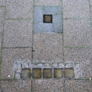 Stolpersteine für Max Pinkus und Familie Jungmann, Zöllnerstrasse 6, Chemnitz