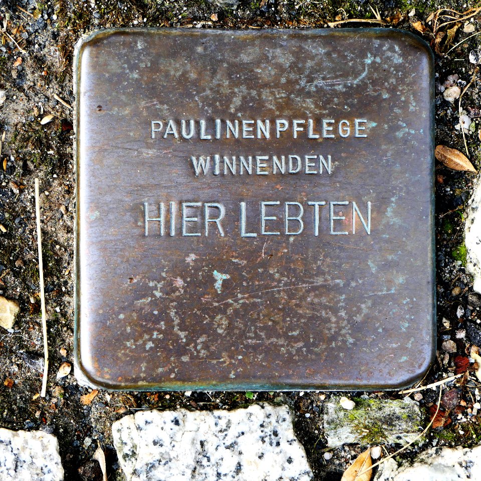 Stolpersteine Paulinenpflege Winnenden, Ringstrasse 106