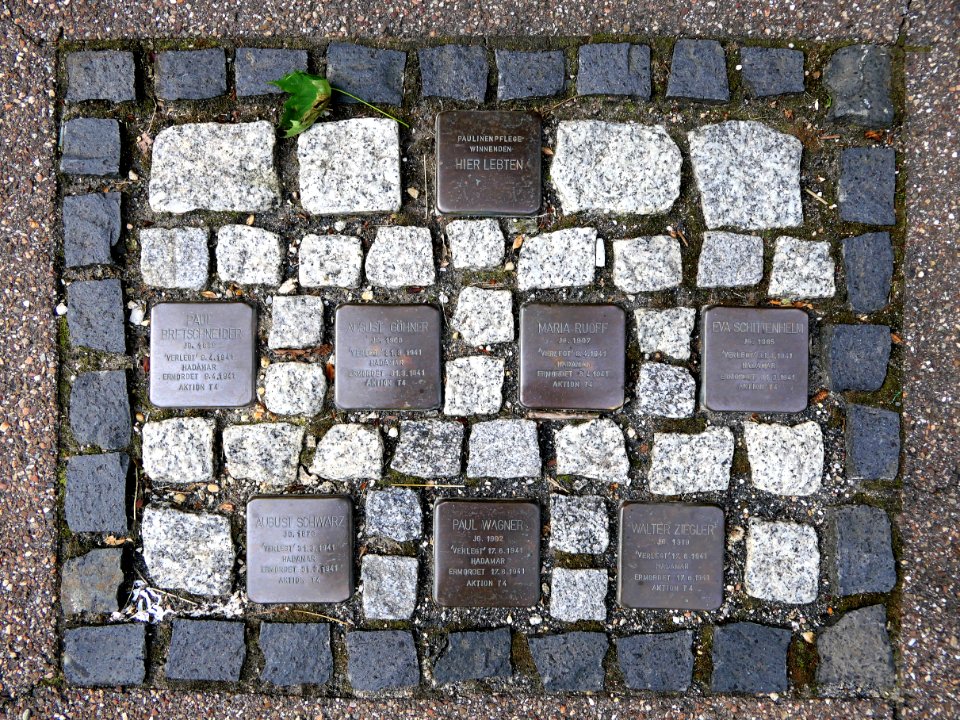 Stolpersteine Paulinenpflege Winnenden, Ringstrasse 106 (2)