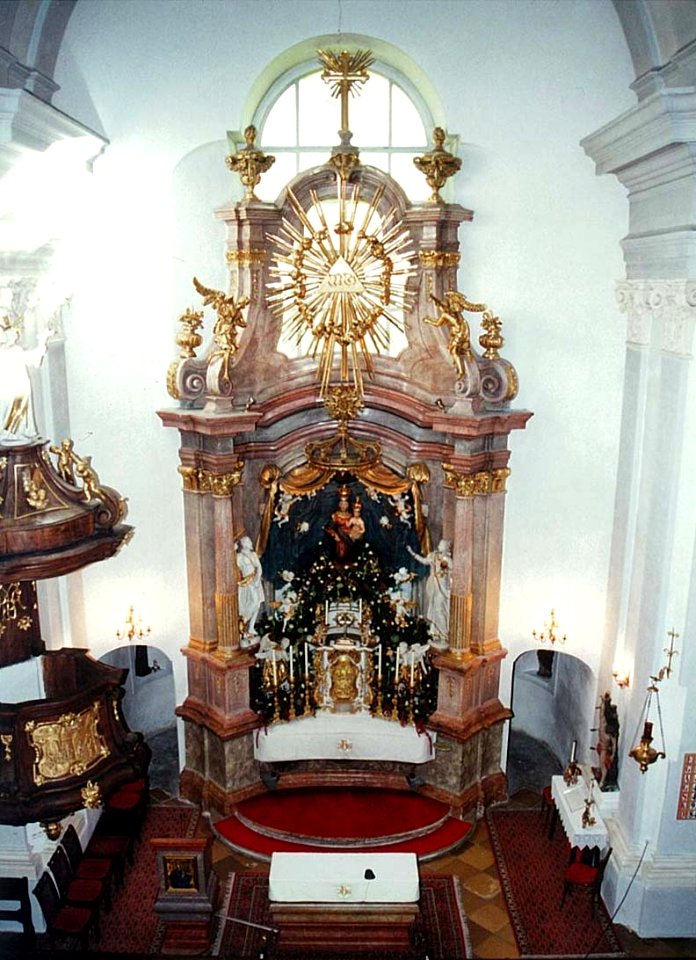 Stotzing Altar von oben