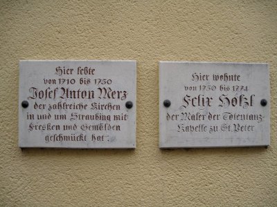 Straubing-Josepf-Anton-Merz-Gedenktafel