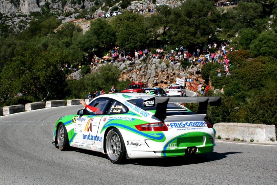 Subida Peñas Blancas Porsche GT (2014)