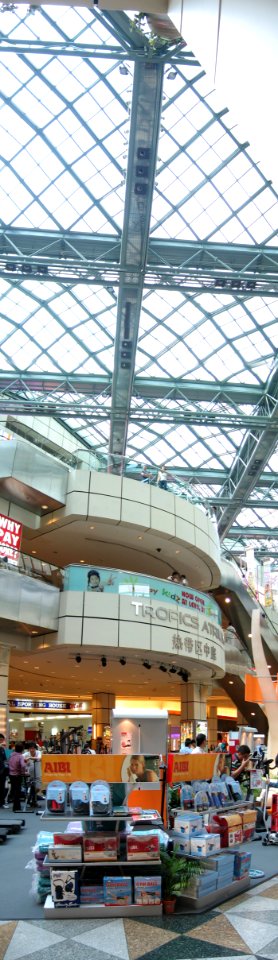 Suntec City Mall, panorama, Aug 06