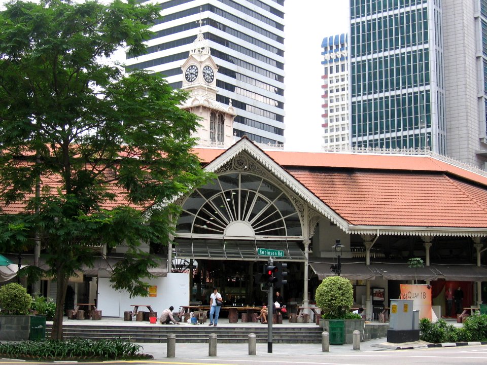 Telok Ayer Market, Jan 06