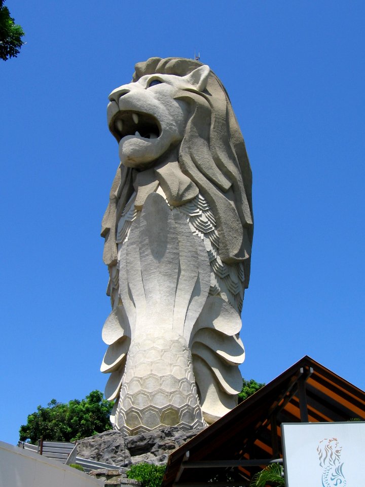 The Merlion 4, Sentosa, Aug 06