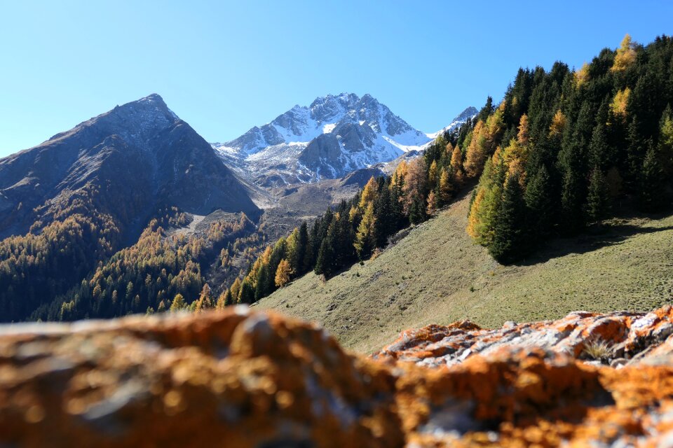 Landscape nature alpine photo