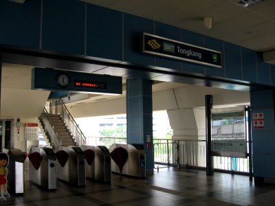 Tongkang LRT Station 2, Aug 06