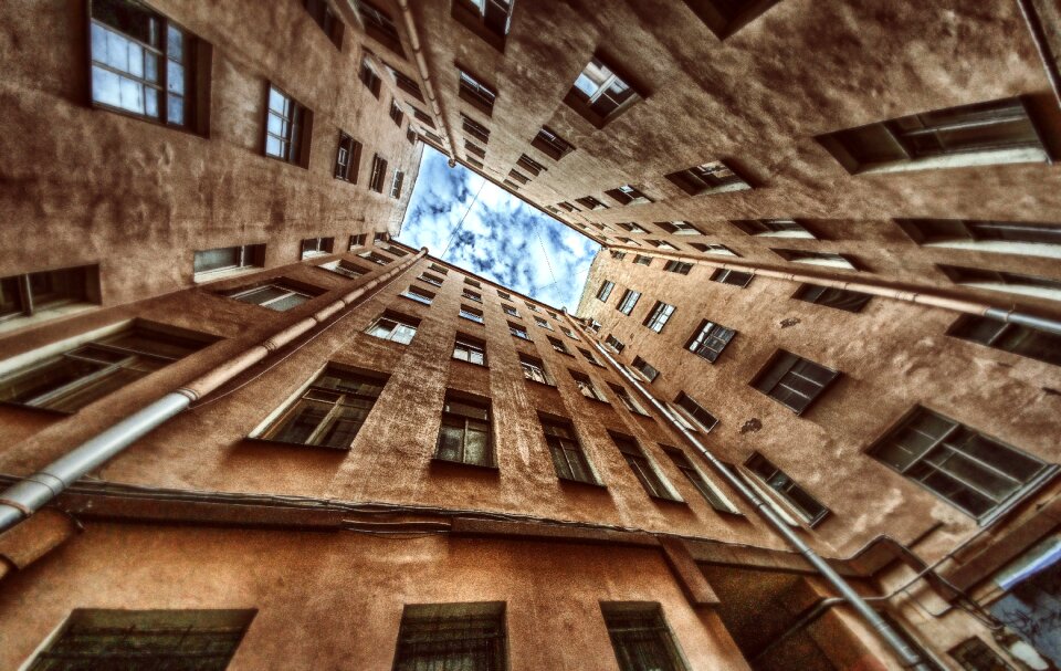 Russian building city
