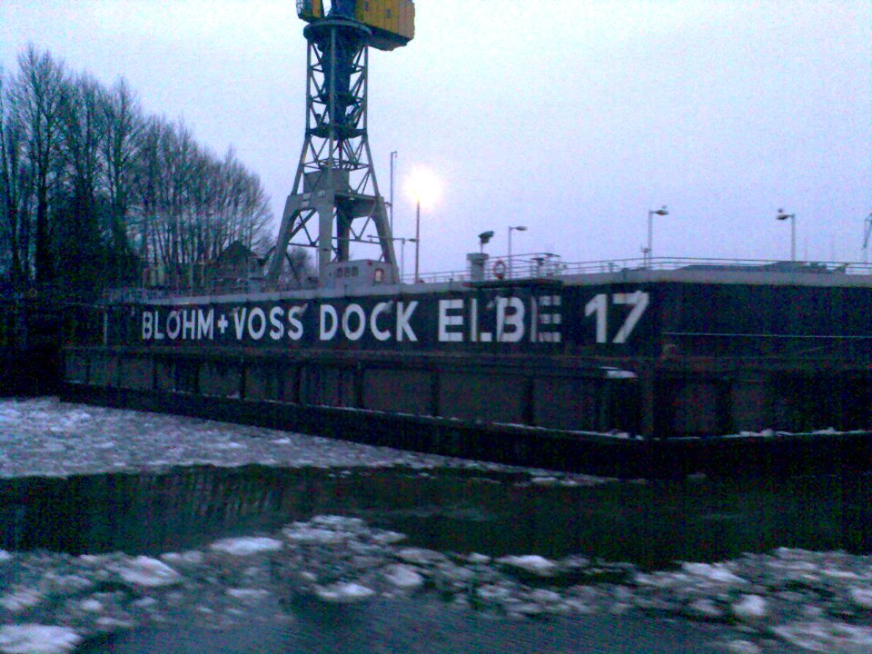 Trockendock Elbe 17 - Sperrtor