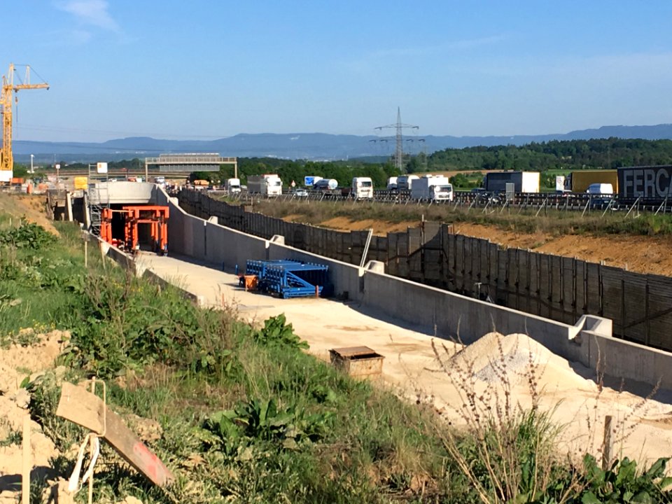 Tunnel Denkendorf Westportal
