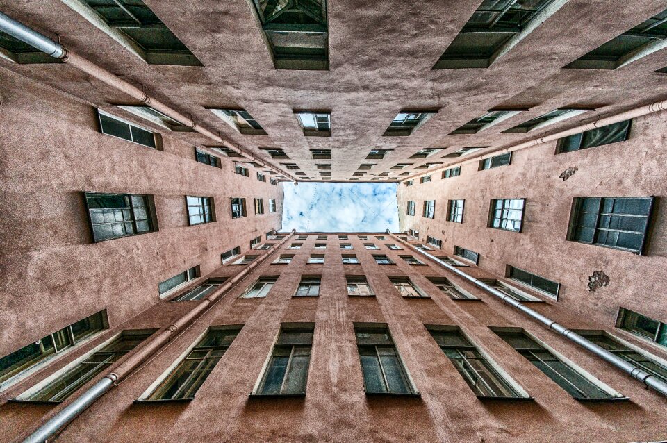 Russian building city
