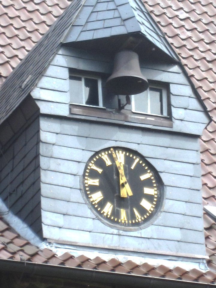 Uhrengaube der Tettenser Kirche