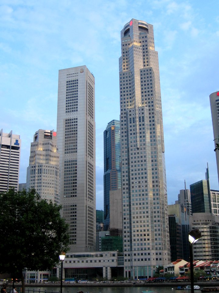 UOB Plaza Towers and OUB Centre, Feb 06