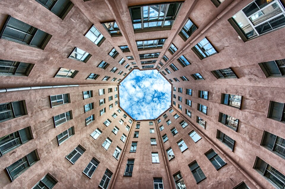 Russian building city