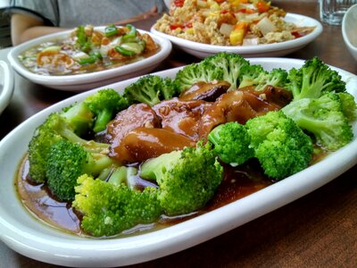 Vegetables food brocoli photo