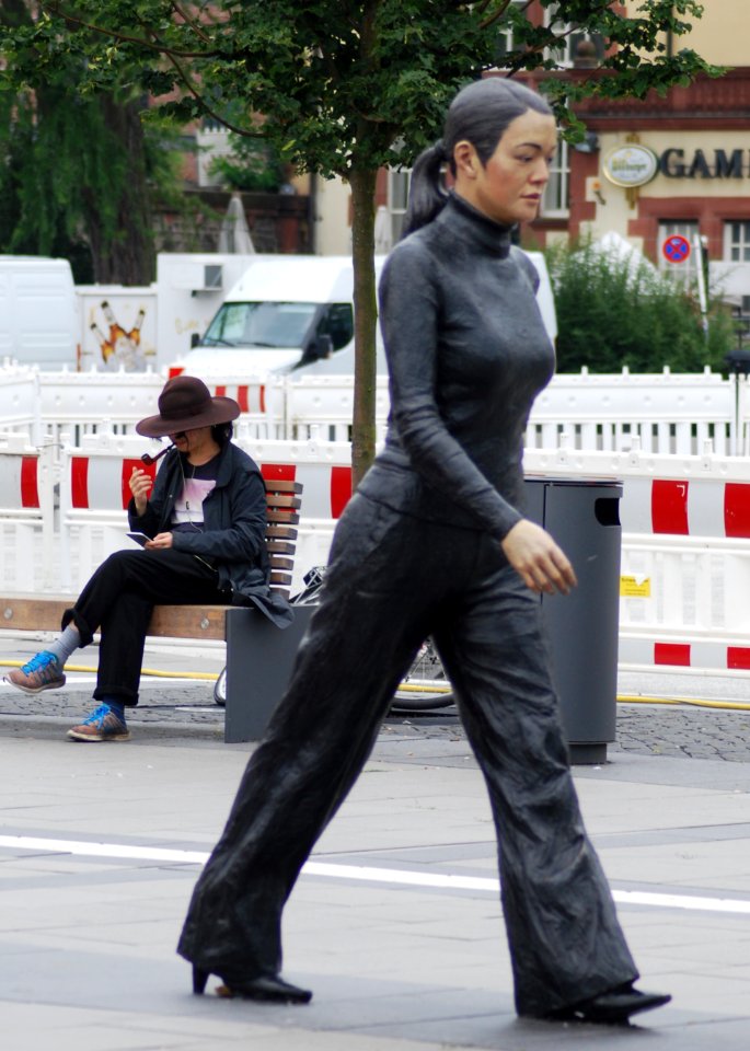Walking Woman, 2013