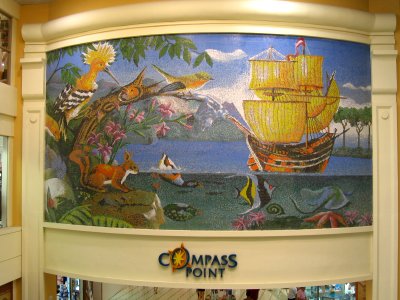 Wall Mural at Compass Point