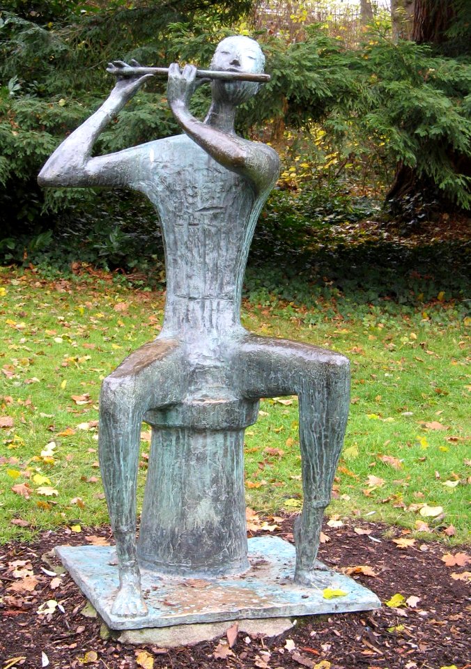 Walter Wadephul - Der Flötenspieler, Wiesbaden