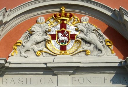 Wappen der St. Salvator Basilika Prüm