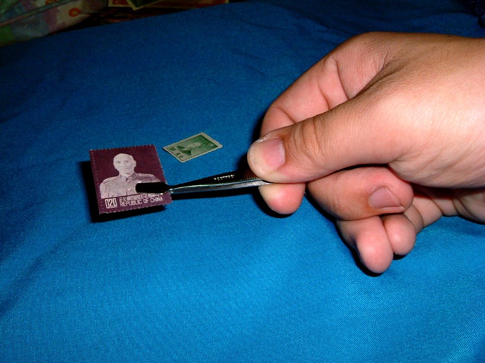 Way to Use the Stamp Tong