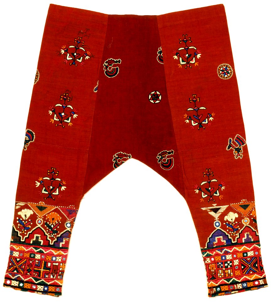 Woman's trousers from Kutch, Gujarat, India, IMA 53793
