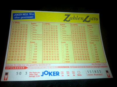 Zahlenlotto