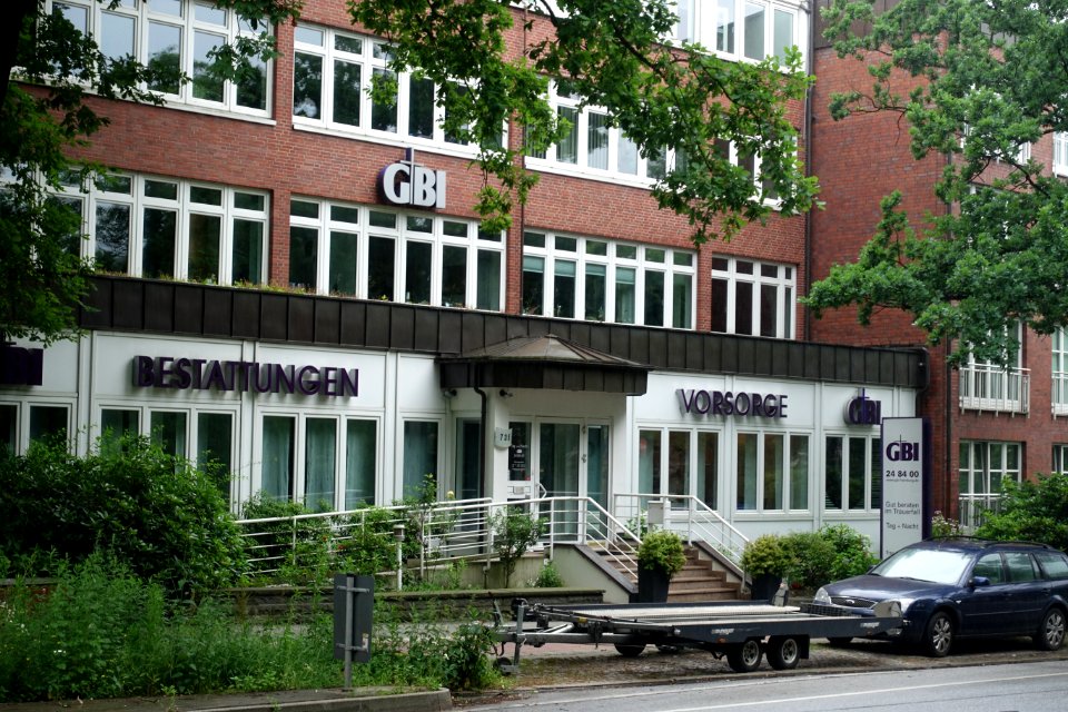 Zentrale des GBI in Hamburg