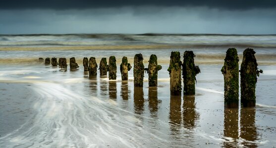 Sandsend beach coast