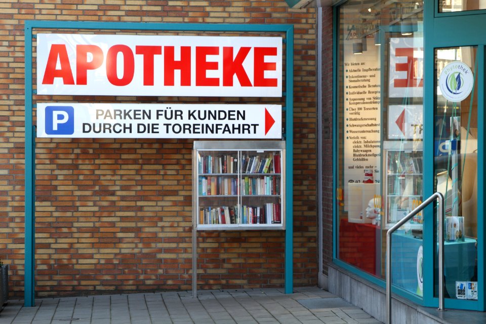 Öffentlicher Bücherschrank Aachen