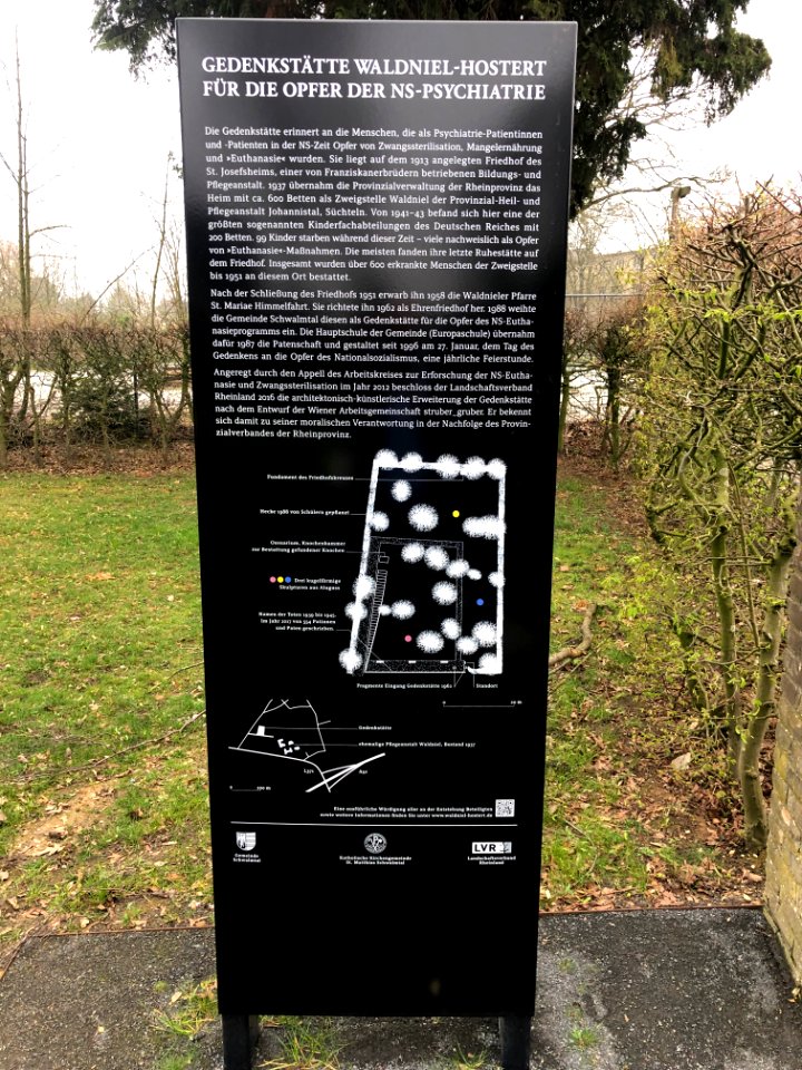 Übersicht Anstaltsfriedhof