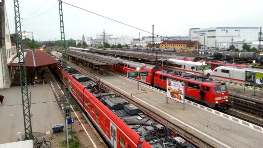 Übersicht Bahnhof Donauwörth