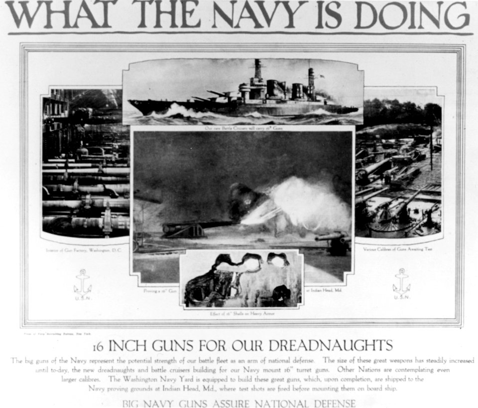 16 Inch Guns for Our Dreadnaughts - 80-WP-1002