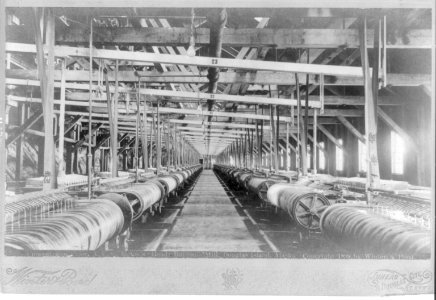 A.U.G.M. Co.'s 'ready bullion' mill, Douglas Island, Alaska- concentrator floor LCCN2007682434