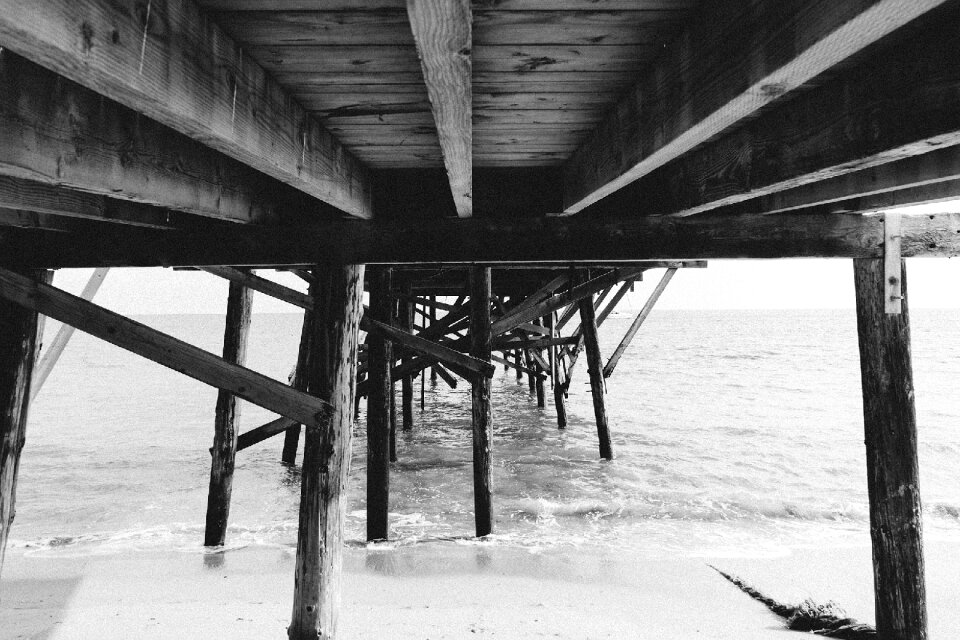 Beach sand water