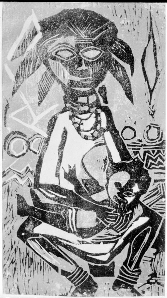 African Mother and Child, 1963 - NARA - 558967