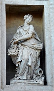 Abundance by Filippo della Valle (Florence 1698-Rome 1768) - Fountain of Trevi (1732-1762) in Rome (23235744623) photo