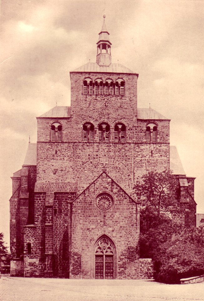 1895 Westbau Dom Minden