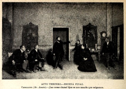 1896-02-08, Blanco y Negro, Doña Perfecta, acto tercero, escena final, Franzen