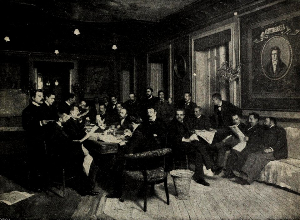 1897-02-20, Blanco y Negro, Redacción de La Correspondencia de España, Franzen